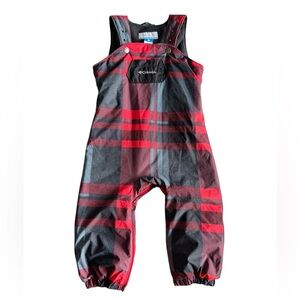 Columbia Ski Snow Pants Winter Overall Adjustable Bib Multicolor 2T